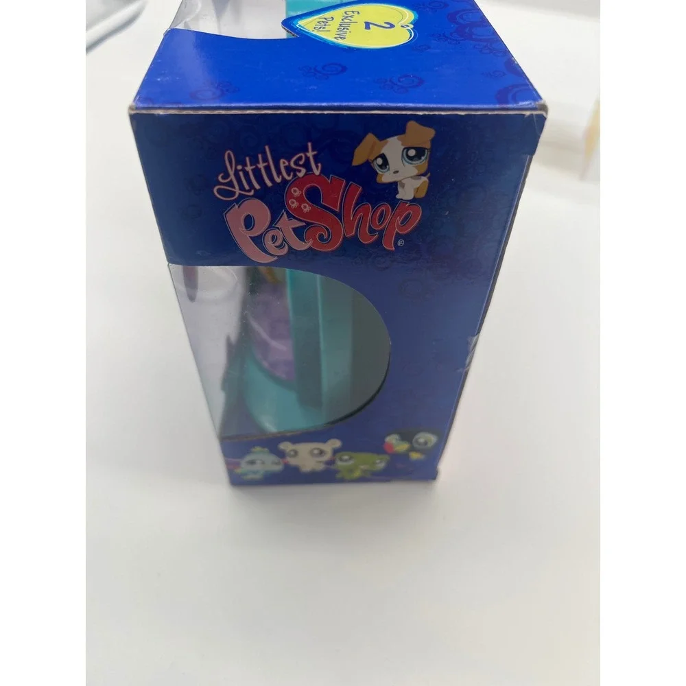 Littlest Pet Shop Hasbro 2008 Light Up Dome Shopping Mall #1092-1093